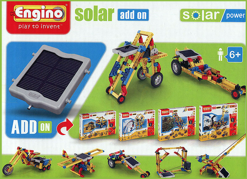 Конструктор: Дополнительная солнечная батарея, серия SOLAR POWER Конструкторы